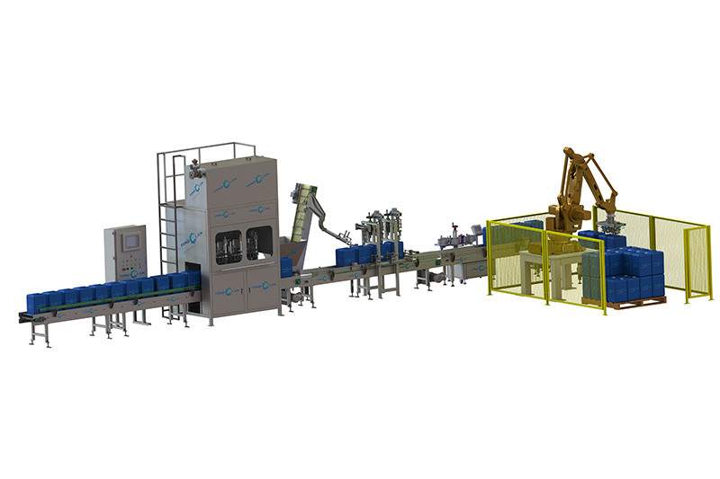 YL-35-2 方桶全自動定量灌裝機